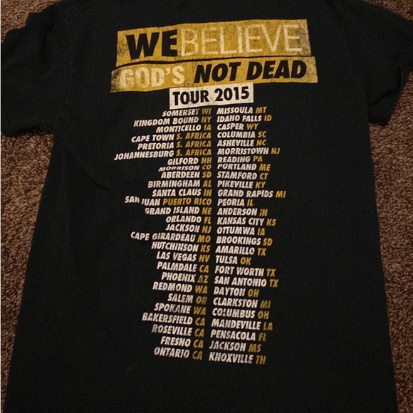 2015 NEWSBOYS Tour Shirt - Picture 2 of 2
